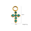 Handmade Stainless Steel Cross Jewelry Accessories With Electroplating Process And Classic Fashion Style
