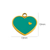 Handmade Stainless Steel Jewelry Accessories Pendant With Dripping Oil Treatment Flower Pineapple Rainbow Love Design