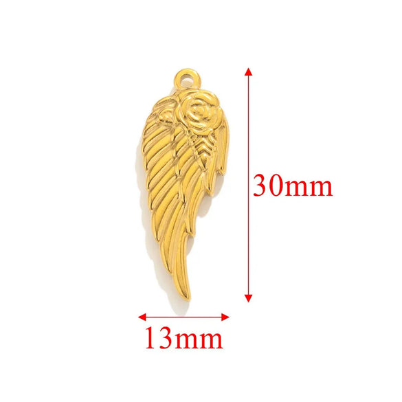 Handmade Stainless Steel Jewelry Accessories With Totem Pattern And 18K Electroplating For Pendant Bracelet Necklace