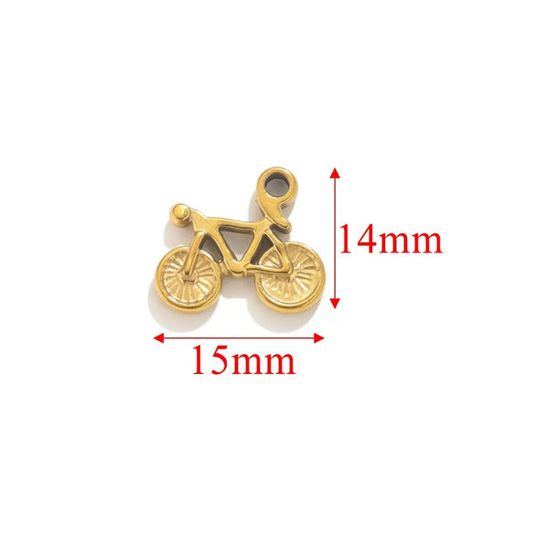 Handmade Stainless Steel Jewelry Accessories With Totem Pattern And 18K Electroplating For Pendant Bracelet Necklace