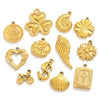 Handmade Stainless Steel Jewelry Accessories With Totem Pattern And 18K Electroplating For Pendant Bracelet Necklace