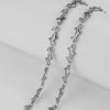 Handmade Stainless Steel Vacuum Chain With Golden Heart Cross Frame And Five Pointed Star For Diy Necklace Accessories Electroplated