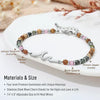 Handmade Stainless Steel Wave Beaded Turquoise Bracelet Geometric Ethnic Style Women's Bracelet
