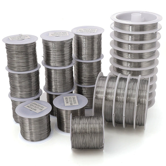 Handmade Steel Wire Beaded Pearl Jewelry Accessories Necklace Bracelet Earrings Simple Natural Style