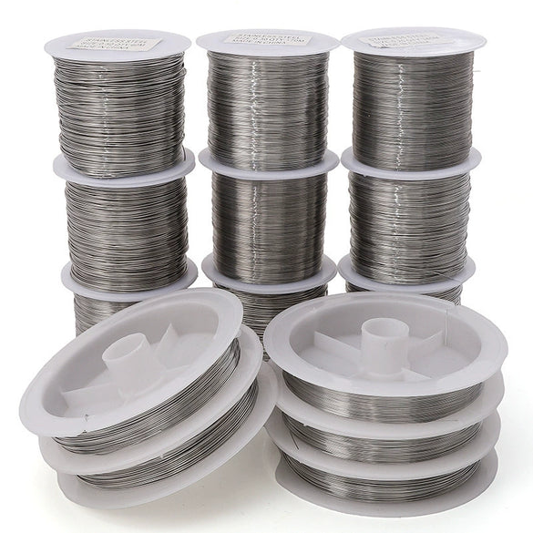 Handmade Steel Wire Beaded Pearl Jewelry Accessories Necklace Bracelet Earrings Simple Natural Style