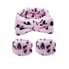 Handmade Stitch Wash Waterproof Cloth Wrist Band Hair Band Set With Animals Zodiac Styling For Women
