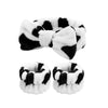 Handmade Stitch Wash Waterproof Cloth Wrist Band Hair Band Set With Animals Zodiac Styling For Women