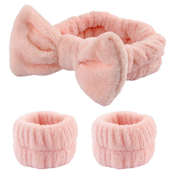 Handmade Stitch Wash Waterproof Cloth Wrist Band Hair Band Set With Animals Zodiac Styling For Women