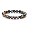 Handmade Stone Beaded Bracelet Geometric Style Unisex