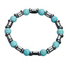 Handmade Stone Beaded Bracelet Geometric Style Unisex