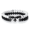 Handmade Stone Beaded Bracelet Geometric Style Unisex