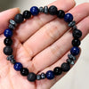 Handmade Stone Beaded Bracelet Geometric Style Unisex