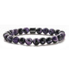 Handmade Stone Beaded Bracelet Geometric Style Unisex