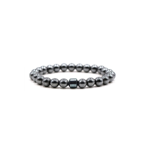 Handmade Stone Beaded Bracelet Geometric Style Unisex