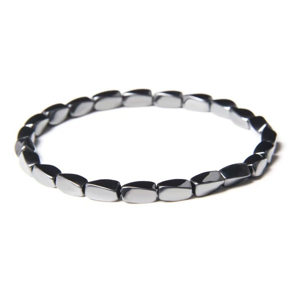 Handmade Stone Beaded Bracelet Geometric Style Unisex