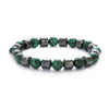 Handmade Stone Beaded Bracelet Geometric Style Unisex