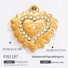 Handmade Titanium Steel And Stainless Steel Accessories Electroplated With 18K Gold In Strawberry And Starfish Shapes Necklace Earrings Pendant