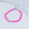 Handmade Titanium Steel Geometric Fashion Ol Women's Beaded Bracelet Jewelry