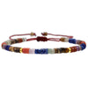 Handmade Unisex Geometric Stone Braided Couple Bracelet