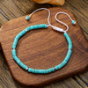 Handmade Unisex Geometric Stone Braided Couple Bracelet