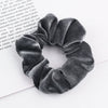 Handmade Velvet Bow Scrunchie Hair Tie With High Elasticity Fabric Hair Accessory For Women And Girls