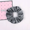 Handmade Velvet Hair Scrunchie With Gold Star Detail High Elasticity Cloth Hair Tie Accessory
