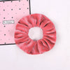Handmade Velvet Hair Scrunchie With Gold Star Detail High Elasticity Cloth Hair Tie Accessory