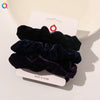 Handmade Velvet Scrunchie Hair Tie For Women Multicolor Simple Fashion Hair Accessory