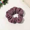 Handmade Velvet Scrunchie Hair Tie For Women Striped Ponytail Hair Accessory With A Simple Everyday Style