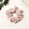 Handmade Velvet Scrunchie Hair Tie For Women Striped Ponytail Hair Accessory With A Simple Everyday Style