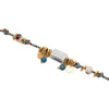 Handmade Women's Ceramic Flower Geometric Copper Plastic Bracelets With Electroplating