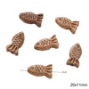 Handmade Wood Beads Gourd Pendant Mobile Phone Chain Accessories