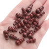 Handmade Wood Beads Gourd Pendant Mobile Phone Chain Accessories