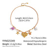 Handmade Woven Rope Chain 18K Real Gold Plated Animal Zodiac Heart Shaped Necklace Choker For Women