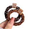 Handwoven Cloth Hair Rope High Elastic Handmade Hair Ring