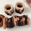 Handwoven Cloth Hair Rope High Elastic Handmade Hair Ring