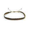 Handwoven Cord Geometric Bracelet For Women