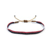 Handwoven Cord Geometric Bracelet For Women
