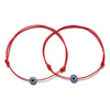 Handwoven Cotton Thread Devil's Eye Bracelets Retro Style Unisex