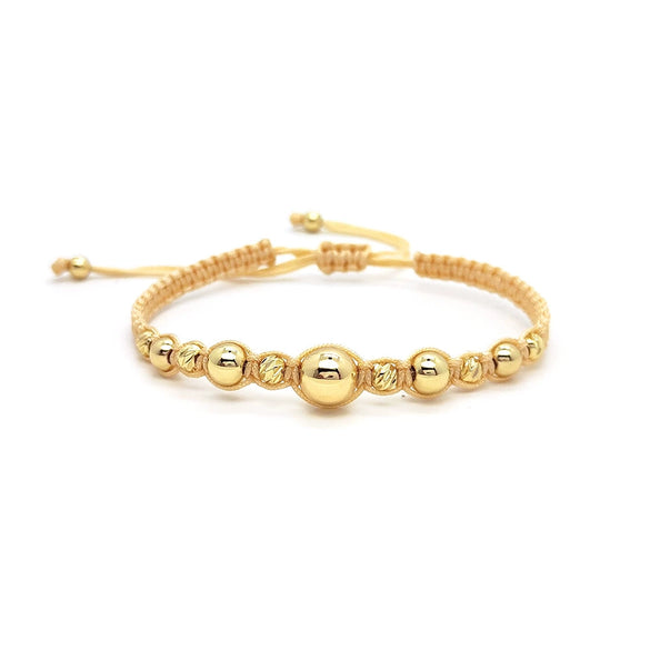 Handwoven Glass And Glaze Beaded Bracelet Jewelry With Geometric Pattern And 18K Copper Goldplated