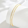 Handwoven Glass Glazed Beads Unisex Bracelet