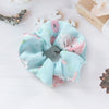 Head Flower Hair Ring Chiffon Polyester Cloth Pastoral Style Plant Flowers Design