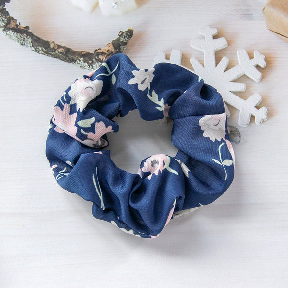 Head Flower Hair Ring Chiffon Polyester Cloth Pastoral Style Plant Flowers Design