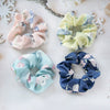 Head Flower Hair Ring Chiffon Polyester Cloth Pastoral Style Plant Flowers Design