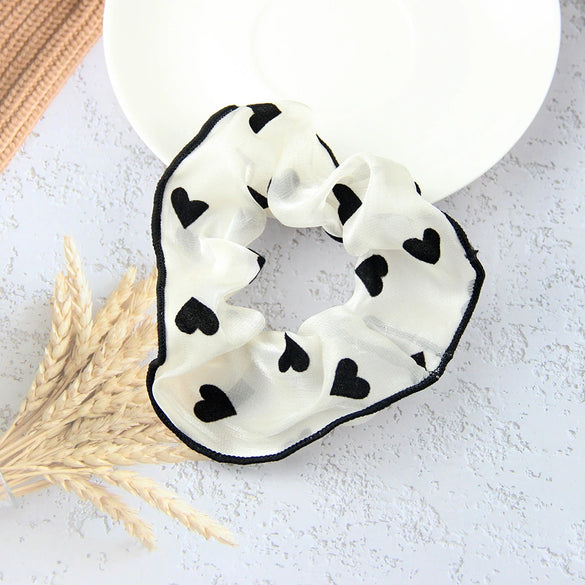 Head Ring Cloth Polka Dot Love Bow Pattern Handmade