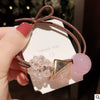 Head Rope Acrylic Braided Geometric Handmade Girls' Headwear