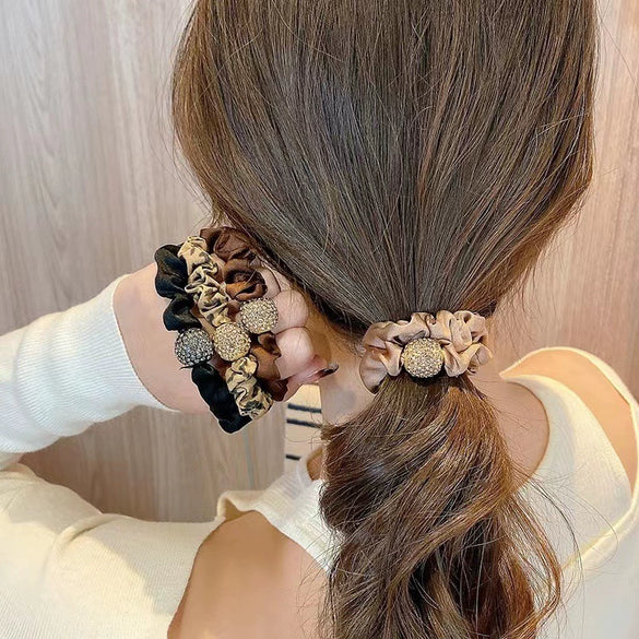 Head Rope Cloth Leopard Geometric Handmade Fashion Jewelry