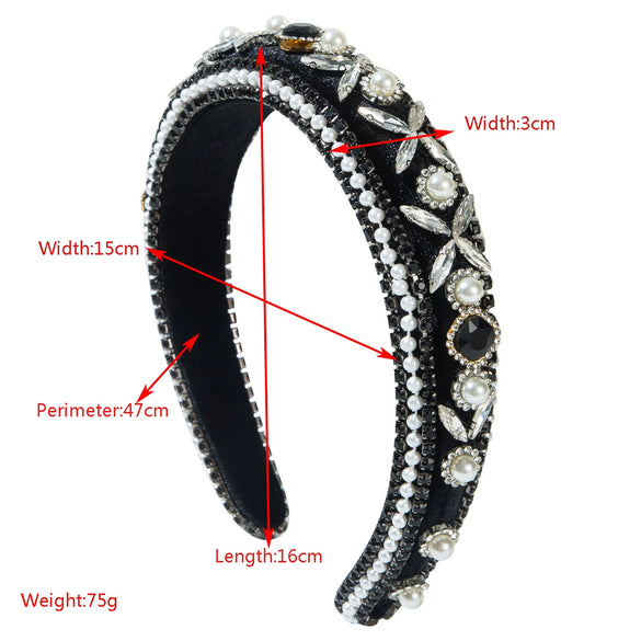 Headband Alloy Diamond Geometric Personalized Hair Accessories