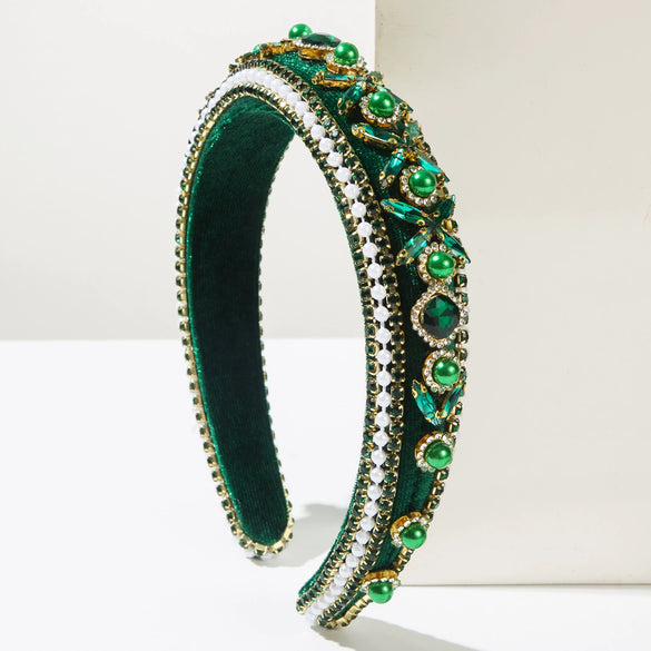 Headband Alloy Diamond Geometric Personalized Hair Accessories