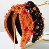 Headband Alloy Geometric Diamond Pearl Fabric Knot Hair Accessories